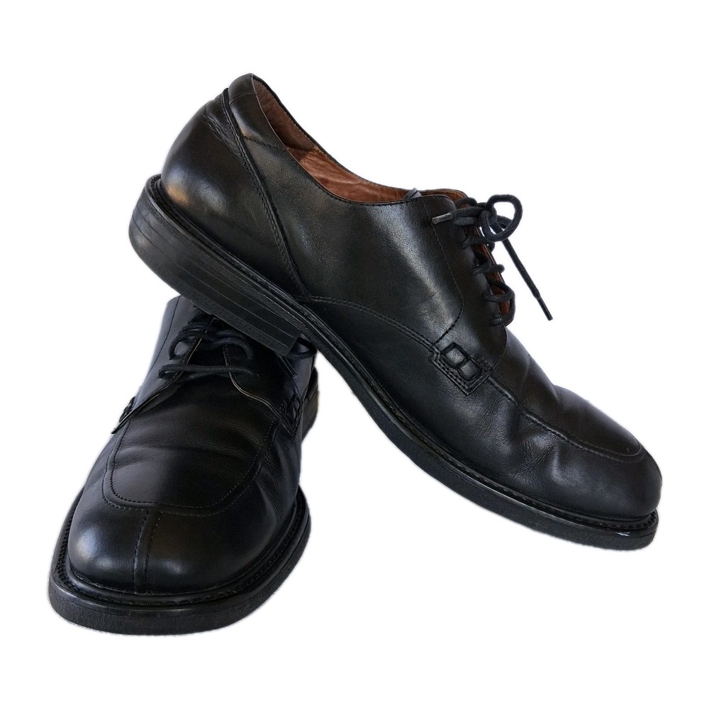 FLORSHEIM 11065-01 Oxfords Mens 15 D Black Leather Lace-Up Dress Business Shoes